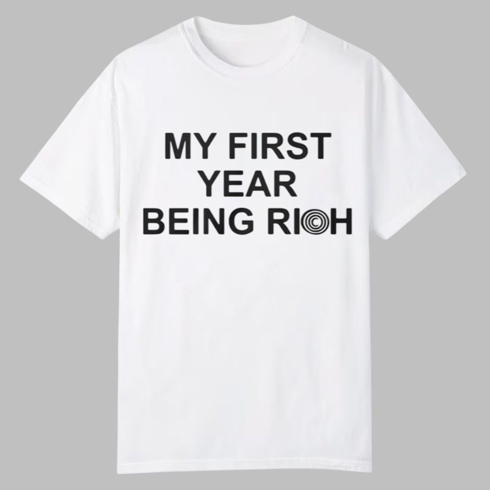 Jalen Carter My First yar Being Rich Shirt 0 0 Jalen Carter My First yar Being Rich Shirt 0 0