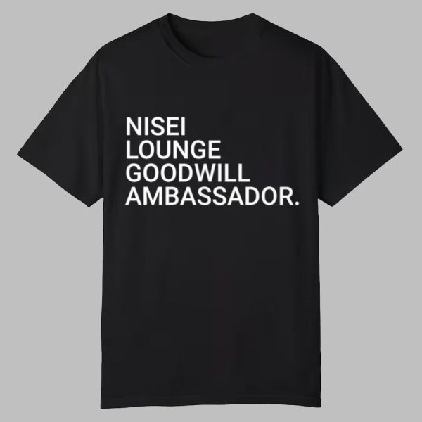 Jason Kelce Nisei Lounge Goodwill Ambassador Shirt 0 0