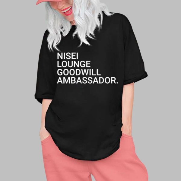 Jason Kelce Nisei Lounge Goodwill Ambassador Shirt 0 1