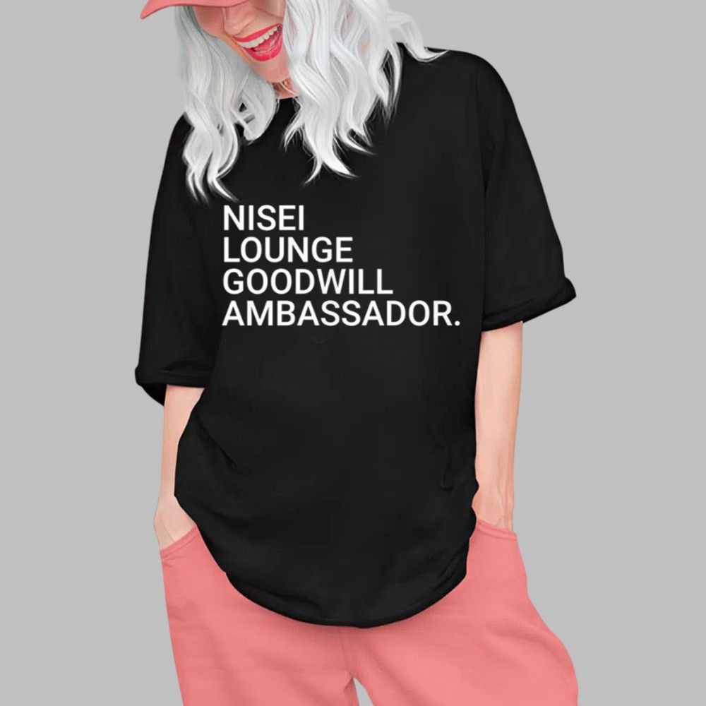 Jason Kelce Nisei Lounge Goodwill Ambassador Shirt 0 1 Jason Kelce Nisei Lounge Goodwill Ambassador Shirt 0 1