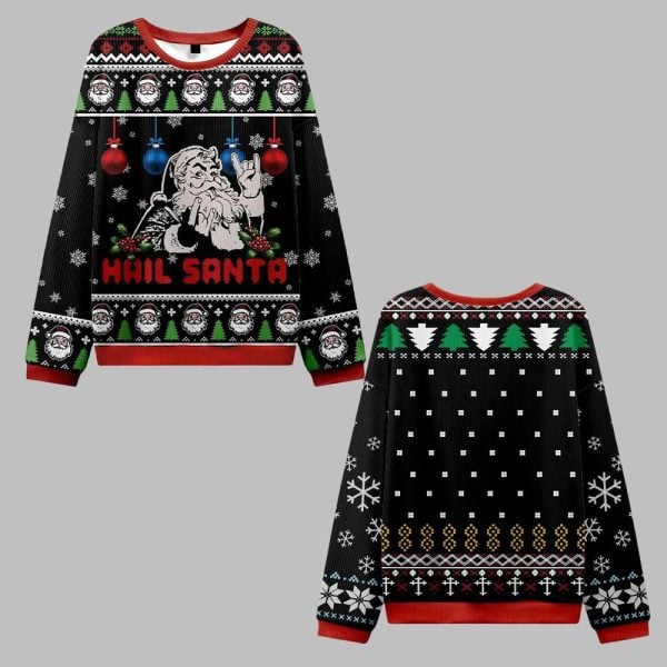 Hhil Santa Claus Ugly Sweater 2025 Christmas