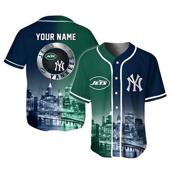 Jets x Yankees Skyline 2025 Jersey 2
