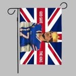 2025 Josh Allen Bills God Save The King Flag