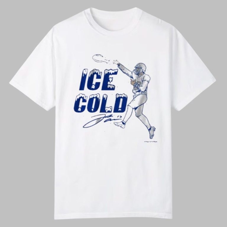 Josh Allen Buffalo Bills Ice Cold Signature Shirt - Grishko