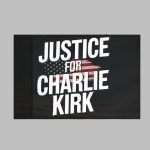 Justice For Charlie Kirk American Flag