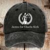 Justice For Charlie Kirk Baseball Cap 1