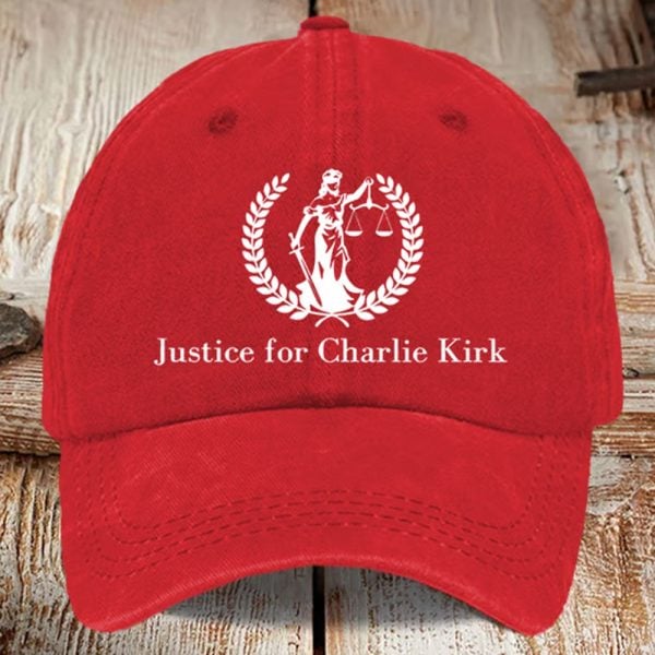 Justice For Charlie Kirk Baseball Cap 3