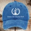 Justice For Charlie Kirk Baseball Cap 4