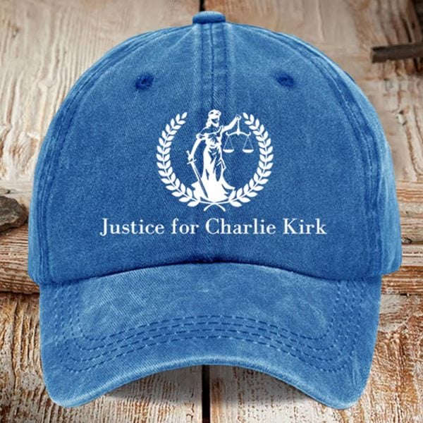 Justice For Charlie Kirk Baseball Cap 4