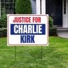 Justice for Charlie USA Patriotic Sign 2
