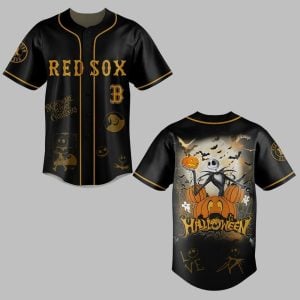 Red Sox The Nightmare Before Christmas Halloween 2025 Jersey 0