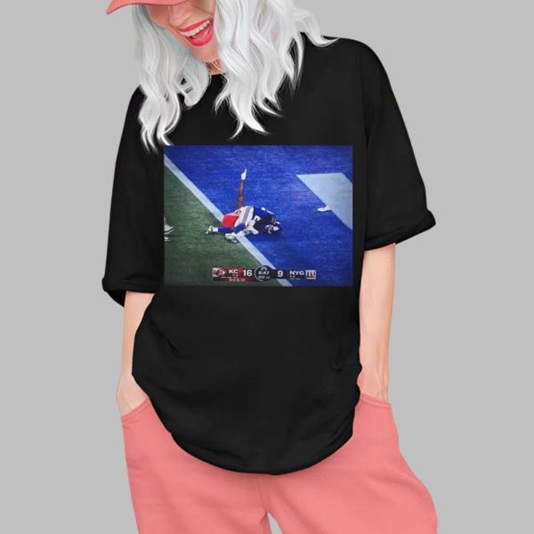Kansas City Chiefs First Win 2025 Giants Game Shirt 0 1