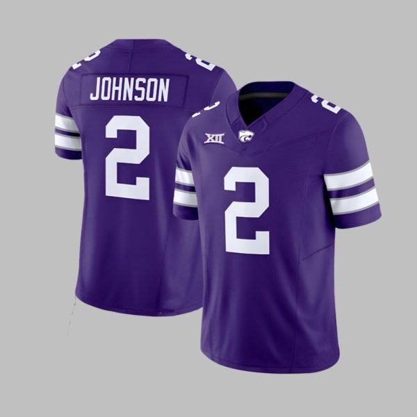 Kansas State Wildcats Johnson 2025 Specical Jersey 1 1