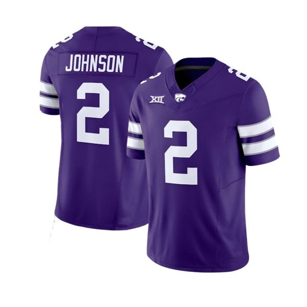 Kansas State Wildcats Johnson 2025 Specical Jersey 1 2