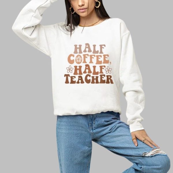 Kara Half Coffee Half Teacher Shirt 1 a