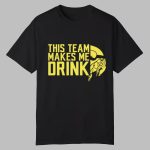 Kevin Oconnell This Team Makes Me Drink Minnesota Vikings Shirt