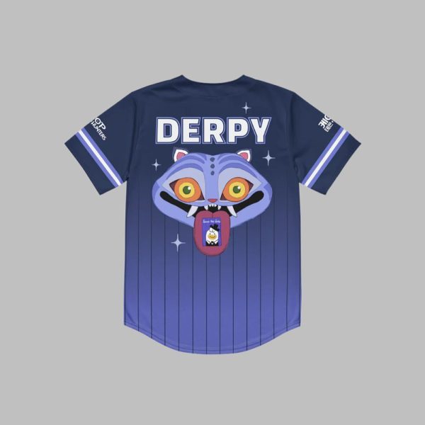 Kpop Demon Hunters Derpy Tiger Baseball Jersey 2025 2