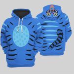 Kpop Demon Hunters Derpy Tiger Costume Hoodie