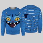Kpop Demon Hunters Derpy Tiger Costume Sweater