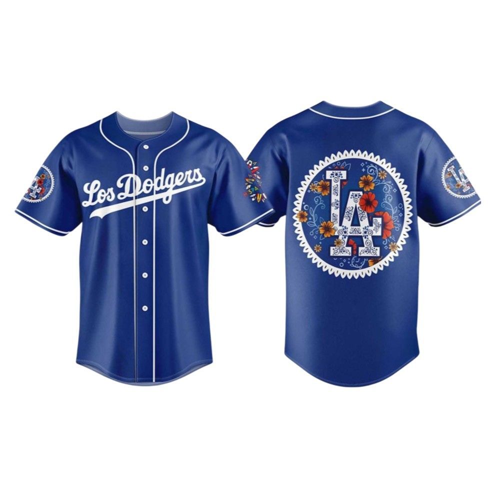 LA Dodgers Hispanic Heritage Month 2025 Jersey 2 LA Dodgers Hispanic Heritage Month 2025 Jersey 1 2