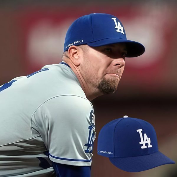 LA Dodgers Blake Treinen Charlie Kirk Hat