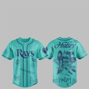 1 TB Rays Halsey Back to Badlands Tour 2025 Jersey