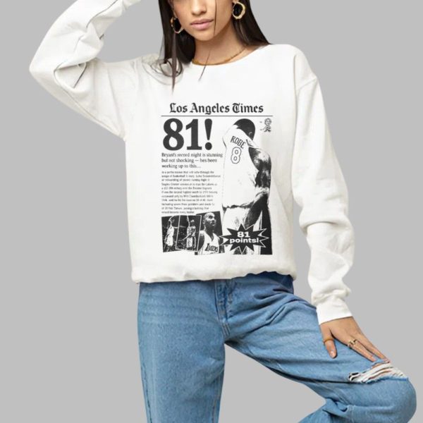 Lamar Jackson Los Angeles Times Kobe 81 Points Shirt 1 a