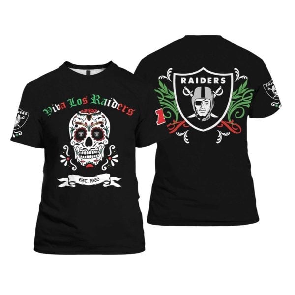Las Vegas Raiders Latino Heritage Month Viva Los Raiders 2025 Shirt 1 2