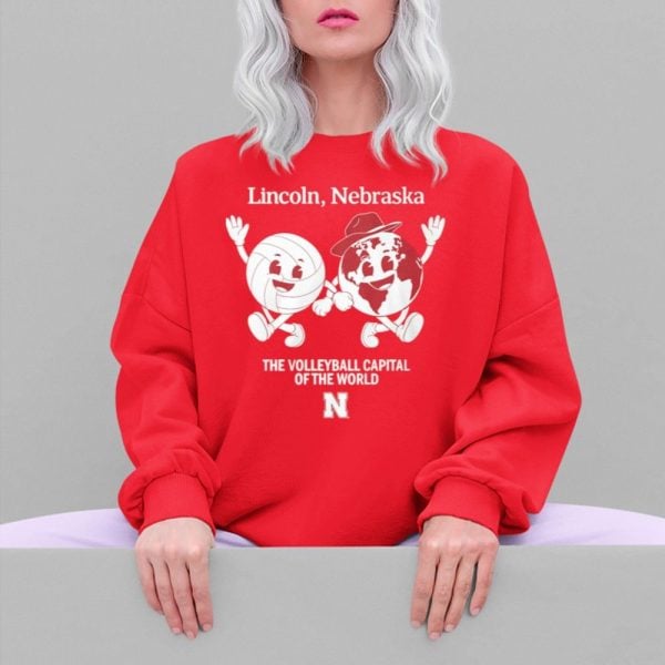 Lincoln Nebraska The Volleyball Capital Of The World Shirt 5 4