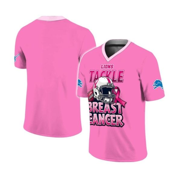Lions 2025 Tackle Breast Cancer Jersey 1 2