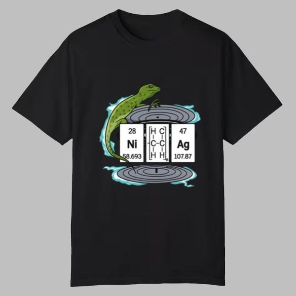 Lizard Chemistry Vinyl Record Shirt 0 0