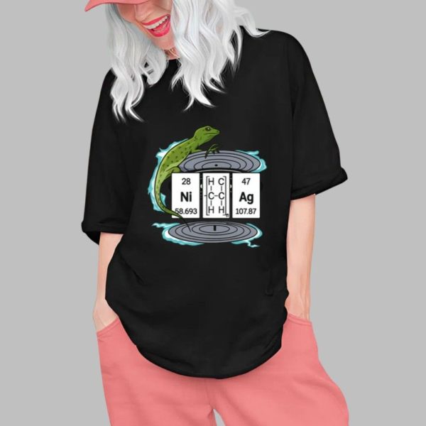 Lizard Chemistry Vinyl Record Shirt 0 1