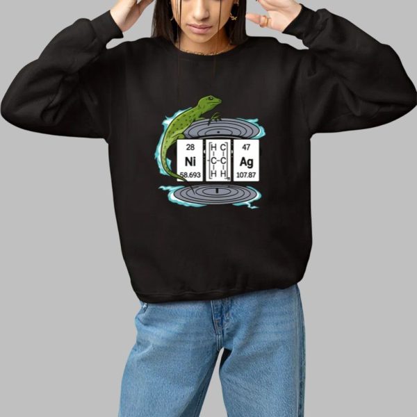 Lizard Chemistry Vinyl Record Shirt 1 1
