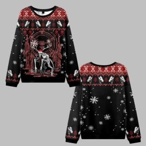 2025 Christmas Wendigo Ugly Christmas Sweater 0