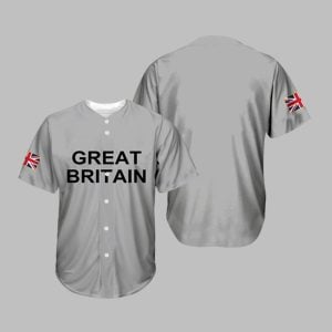 Great Britain's World Baseball Classic Jersey