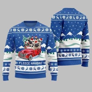 Fleece Navidad Ugly Sweater 2025 Christmas