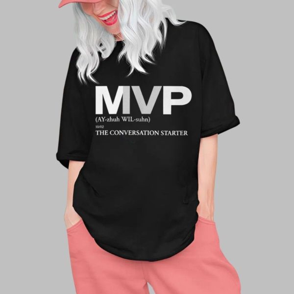 Aja Wilson MVP The Conversation Starter Shirt