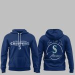Mariners AL West Division Champions 2025 Sea Us Rise Hoodie