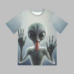 Mcdonald's Freak Alien Graphic Shirt