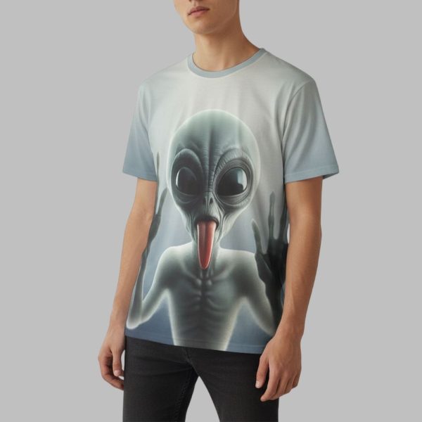 Mcdonald's Freak Alien Graphic Shirt