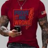Mens 2025 Prove Me Wrong Justice For Charlie Kirk T shirt 2