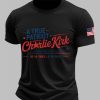 Mens A True Patriot Charlie Kirk Printed Casual T Shirt 4