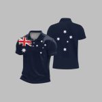Men's AU Flag Polo Shirt