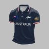 Men's Australia Patriotic Polo Shirt