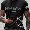 Men's Charlie Kirk Best Now Brother We Have The Waitch Printed T-shirt