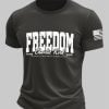 Mens Charlie Kirk Freedom Printed Casual T shirt 3