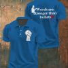 Mens Charlie Kirk Words Are Stronger Than Bullets Print Shirt 3