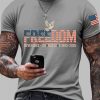 Mens Freedom Charlie Kirk Never Dies Print T Shirt 4