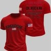Mens Freedom Turning Point A True Patriot Charlie Kirk Printed T shirt 3