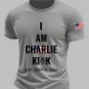 Mens I Am Charlie Kirk RIP Charlie Kirk Tee 4